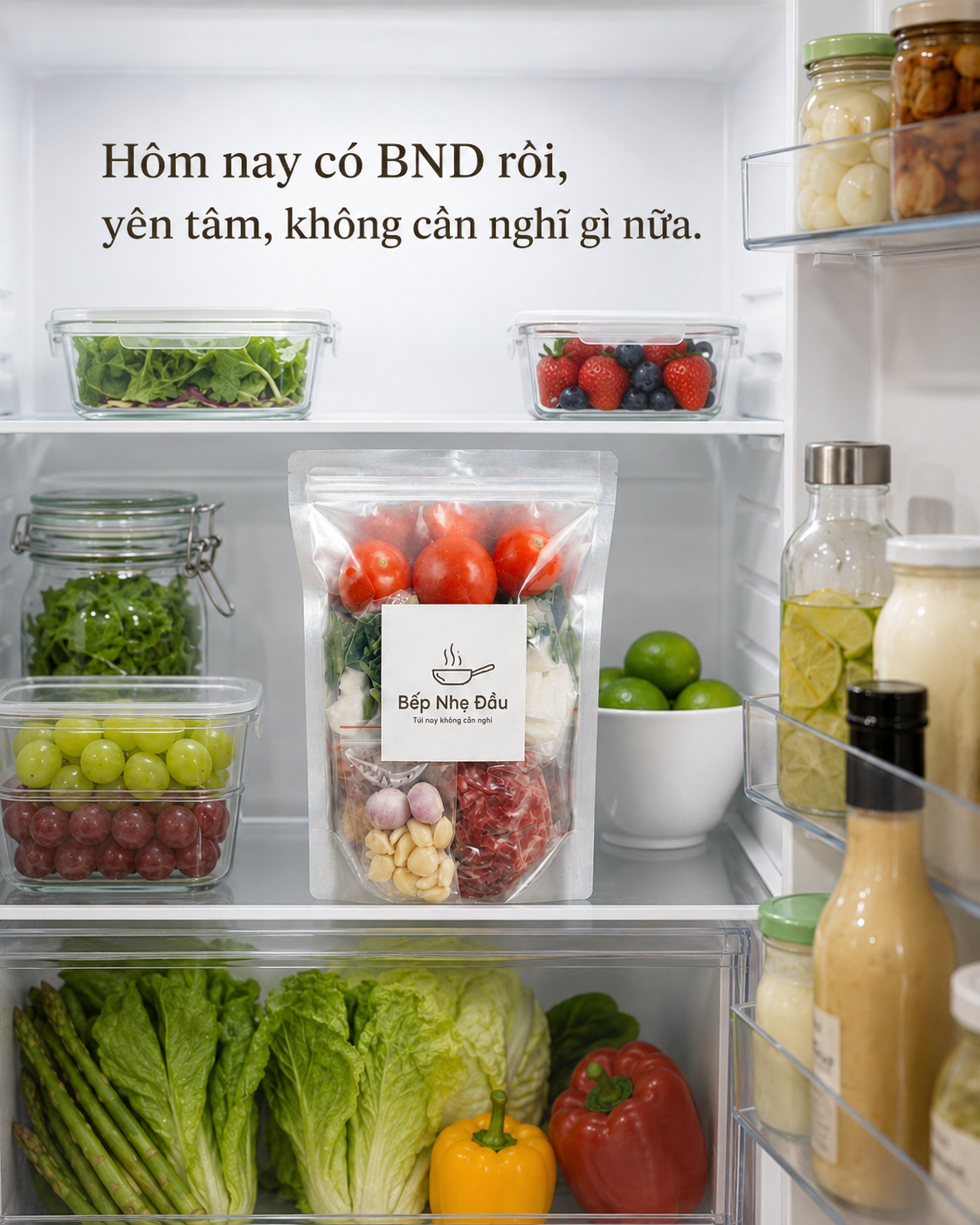 Hôm nay có BND rồi, yên tâm không cần nghĩ gì nữa